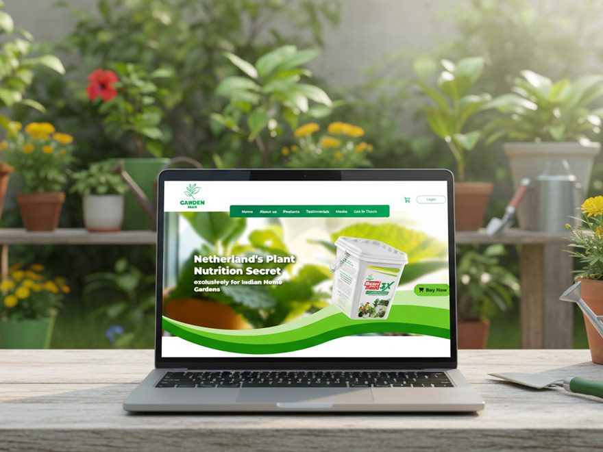 Garden Man India portfolio by Intellect Systems